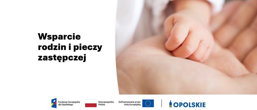 Grafika przedstawiająca rękę dziecka i osoby dorosłej