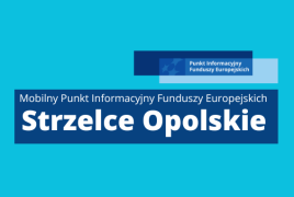 Obrazek promujący wydarzenie pn. Mobilny punkt informacyjny w Strzelcach Opolskich