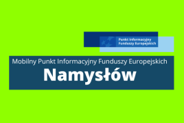 Obrazek promujący wydarzenie pn. Mobilny punkt informacyjny w Namysłowie